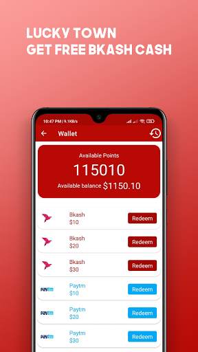 Lucky Town - Get Free Gift Cards & Paypal Cash screenshot 1