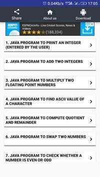 JAVA PROGRAMING EXAMPLE screenshot 1
