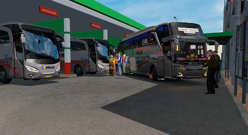 Bus Antar Penumpang Simulator screenshot 2