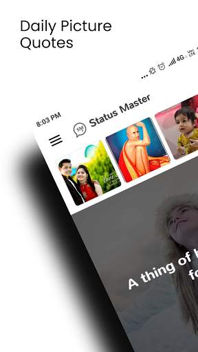 Status Master - Picture Quotes screenshot 9