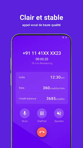 UXCall - Appel international screenshot 1