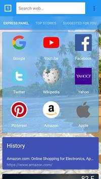 Open Browser screenshot 1