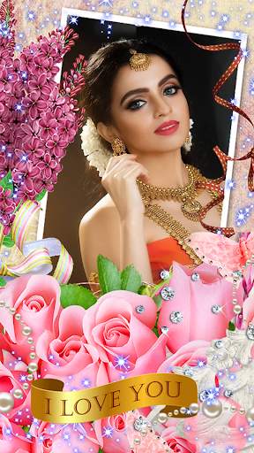 Lovely flower Photo Frame screenshot 22