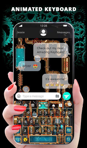 3D Wallpaper Steampunk Energy screenshot 2