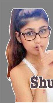 Mia Khalifah Sticker For Whatsapp screenshot 1