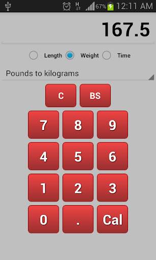 Metric Conversions screenshot 5