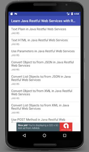 Learn Java Restful Web Services with Real Apps screenshot 1