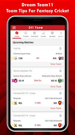 Dream Team 11 Dream11 App Tips screenshot 2