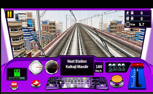 Indian Metro Train Simulator screenshot 5