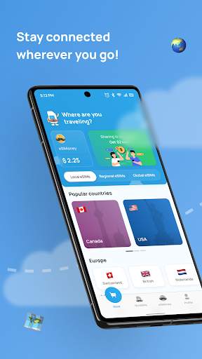 eSIMo: Travel eSIM & Data screenshot 1