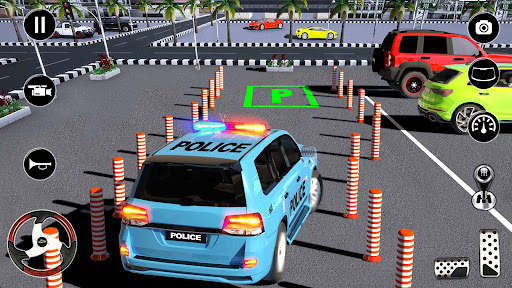 Police Prado Parking Car Games screenshot 6