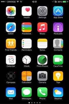 i Launcher for iPhone 8 Plus screenshot 1