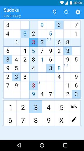 Sudoku screenshot 2