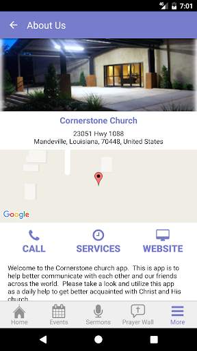 The Cornerstone Church App screenshot 5