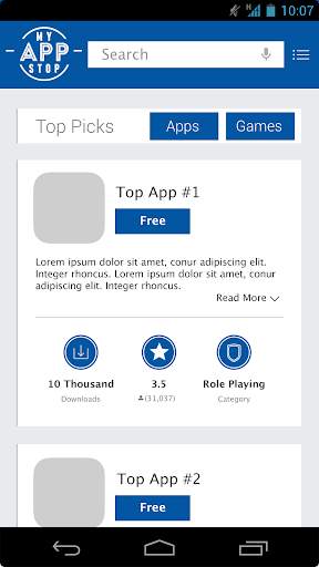 My App Stop screenshot 1