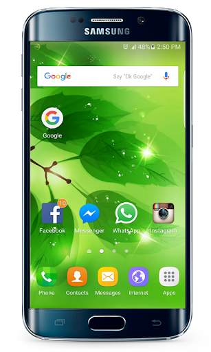 Galaxy J7 launcher theme screenshot 1