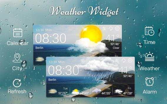 Clock & Weather🌴 screenshot 4
