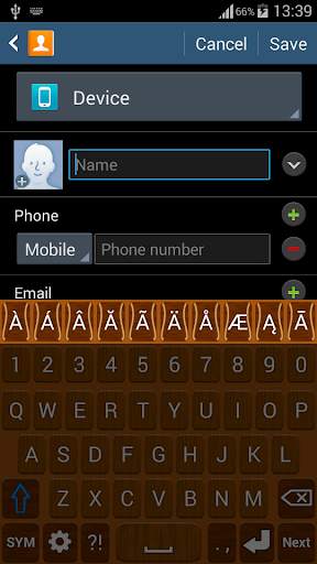 Wood Keyboard स्क्रीनशॉट 7