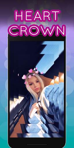 Heart Crown Photo Filter Camera screenshot 2