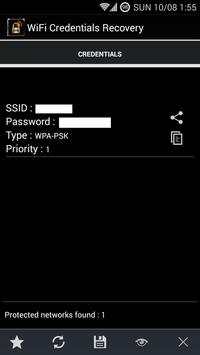 WiFi Credentials Recovery★ROOT screenshot 1