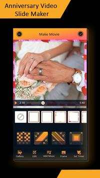 Anniversary Video Slide Maker screenshot 1