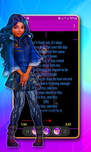 Sarah Jeffery Songs Lyrics - Descendants screenshot 3