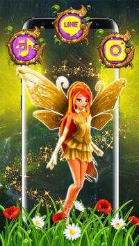 Magic Fairy Land 3D Launcher Theme screenshot 2