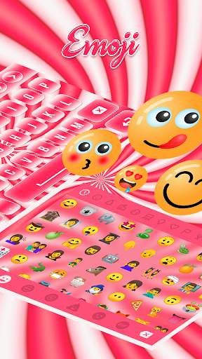 Sweet Pink Keyboard screenshot 4