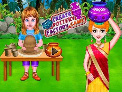 Create Pottery Factory - Game for Kids screenshot 1