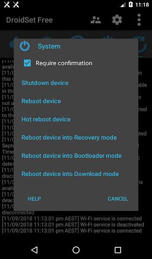 DroidSet Free screenshot 13