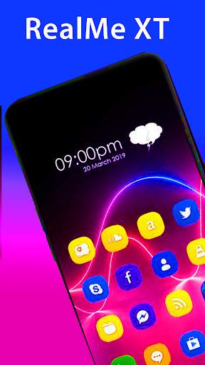 Theme for Realme XT: Wallpaper/Launcher Realme XT screenshot 2