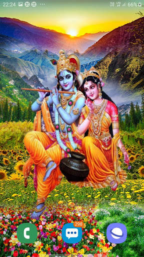 Sri Krishna Live Wallpaper screenshot 3