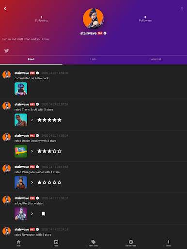 Skin-Tracker for Fortnite screenshot 8