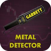 Metal detector: Gold studs Hidden Metal Finder icon