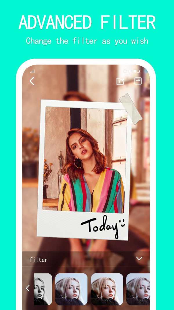 Selfie Camera – GIF photo editor screenshot 1