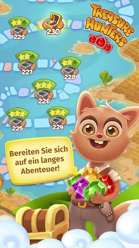 Treasure hunters match-3 screenshot 6