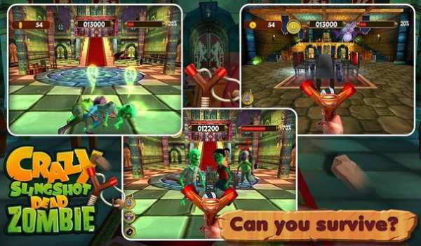 3D Gila Slingshot Mati Zombie screenshot 3