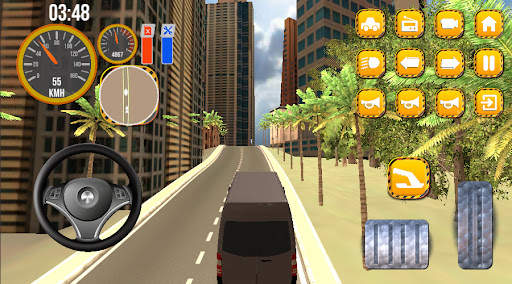 Bus Van Game Real Drive screenshot 4