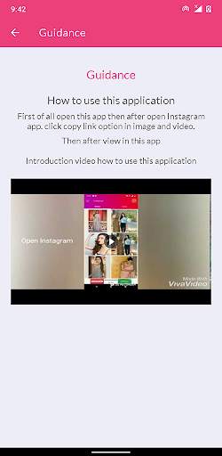 Instance video image download screenshot 3
