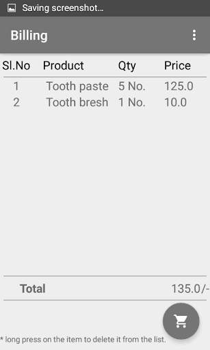 billing software for retail shop screenshot 1