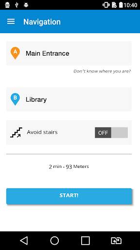 UA Wayfinding screenshot 1