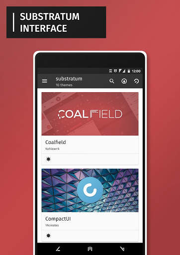 Coalfield Substratum Theme screenshot 17
