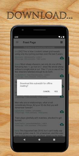 Offline Reader for Reddit screenshot 1