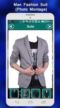 Men Casual Shirt Suit Photo screenshot 2