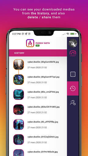 Multiple pictures & video Downloader for Instagram screenshot 2