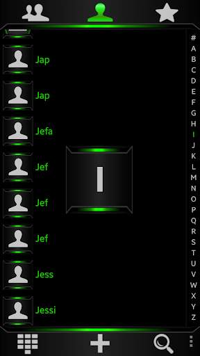 THEME DARKCITY GREEN EXDIALER screenshot 3