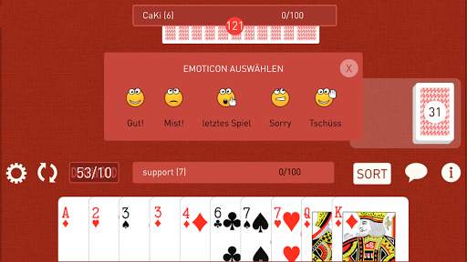 Pro Rommé online screenshot 3