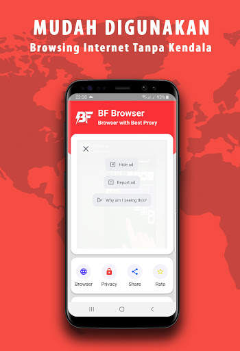 BF-Browser Anti Blokir Situs स्क्रीनशॉट 2