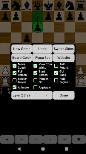 Chess for Android 3 تصوير الشاشة