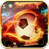 Flame Football keyboard Theme on 9Apps